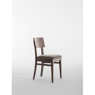 Wooden Chair with Cushion Seat - Retrò | Palma