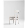 Wood Chair with Cushion Seat - Milano