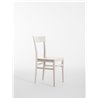 Wood Chair with Cushion Seat - Milano