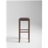 High Wooden Stool - Rustica