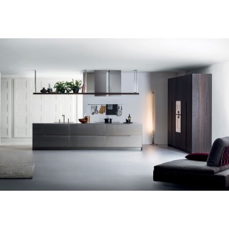 Cucina su misura in acciaio - G180 - Cucine Moderne - ISA Project