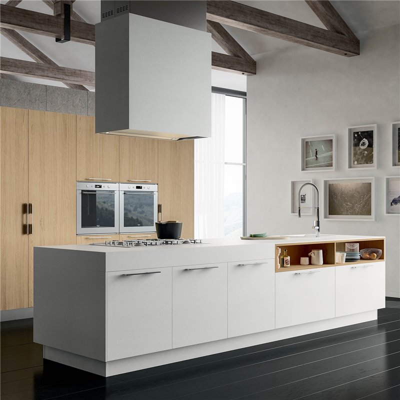 Natural modular kitchen - PRIVATI - ISA Project