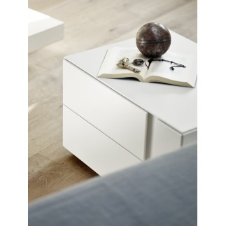 Bedside table with 2 drawers - Bedside tables sangiacomo- ISA Project