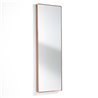 Mirror with copper frame