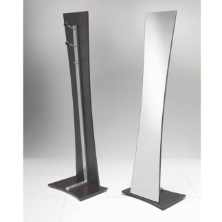 Floor Mirror with Coat Rack - Vanessa | IsArreda