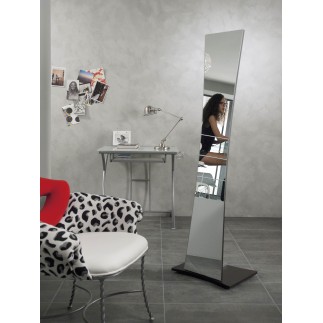 Floor Mirror with Coat Rack - Vanessa