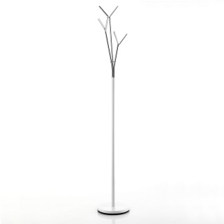 White Coat Rack in Metal - Dandy | Tomasucci