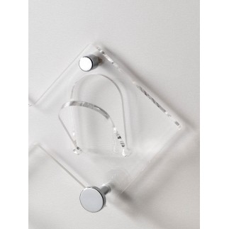 Plastic Wall-Mounted Coat Hanger - Sirio