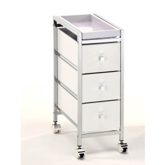 Chest of Drawers with Wheels and 3 Drawers - Baldo | Tomasucci