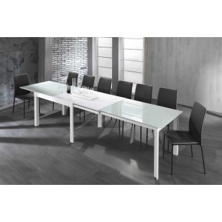 Glass Extendable Table - Charlie | Tomasucci