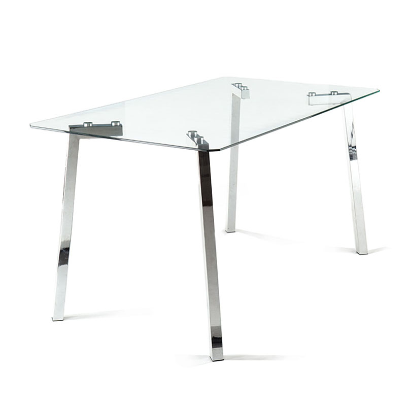 Table with Glass Top - Kirk | IsArreda