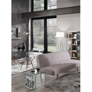 Glass Side Table with Magazine Rack - Magazine | IsArreda