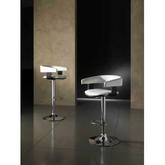 Sgabello con Altezza Regolabile - Casting White