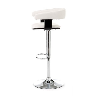 Adjustable Height Stool - Casting White | IsArreda