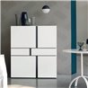 High sideboard with drawers and doors - Abaco