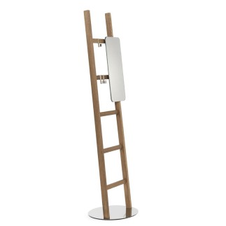 Scala Appendiabiti in Legno con Lampada - Alla Scala | Mogg