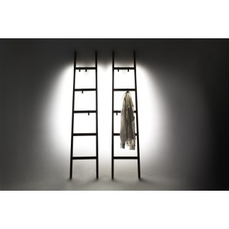 Wooden Coat Rack with Lamp - Alla Scala | Mogg
