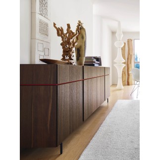 Sideboard with symmetrically drawers and doors - Abaco