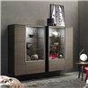 Hanging sideboard with glass door - Scrigno