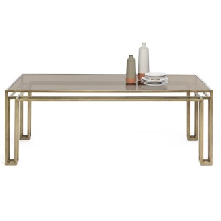 Hotline bronze patined metal table - Dining Tables - ISA Project