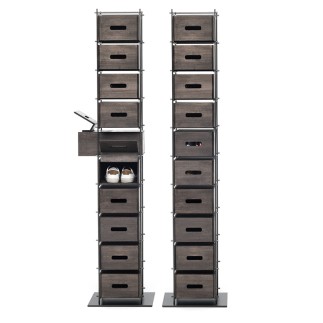 High wooden shoe rack - Manolo | Mogg