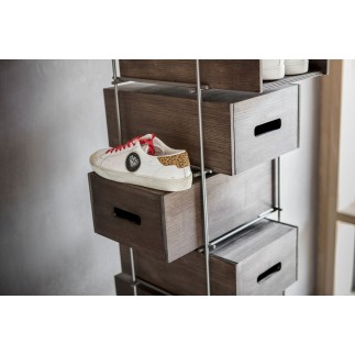 High wooden shoe rack - Manolo | Mogg