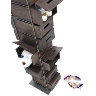 Scarpiera Alta in legno - Manolo | Mogg