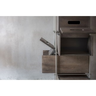 Scarpiera Alta in legno - Manolo | Mogg