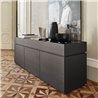 Credenza con top in vetro - Cidori