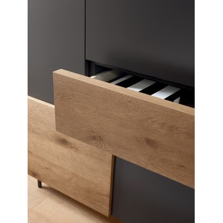 Incontro sideboard with differentiated front panels - Sideboards and Cupboards - ISA Project