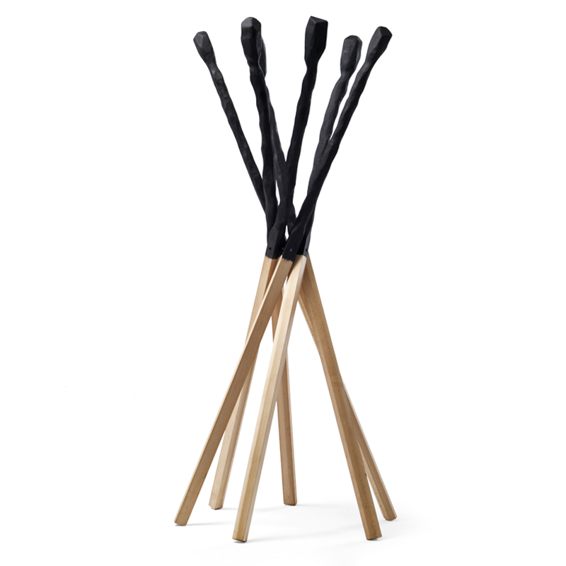 Solid Wood Coat Rack - Match | Mogg