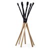 Match solid wood coat rack