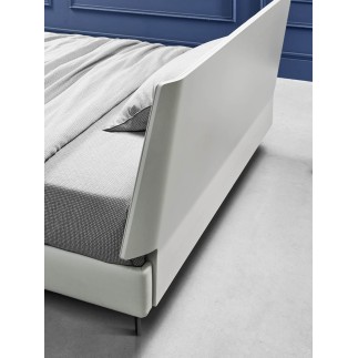 Bed covered in synthetic or real leather - Aliante 3.0