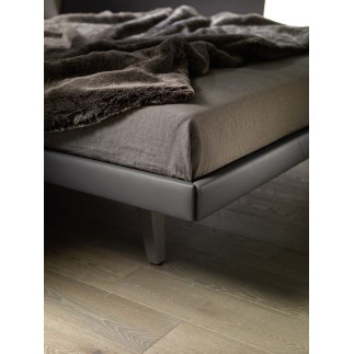 Padded bed in wood - Febo 3.0 - Beds - ISA Project