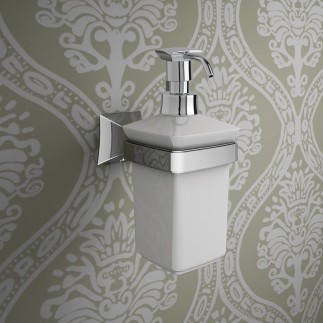 Dispenser in Ottone e Ceramica - Gotica | Capannoli