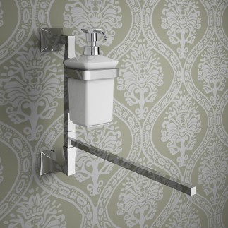 Towel Holder with Dispenser - Gotica | Capannoli