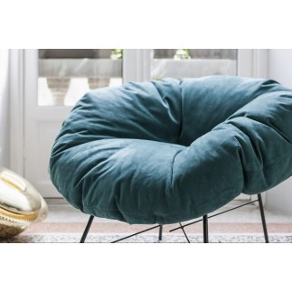 Rocking padded armchair - Closer - Easy Chairs - ISA Project