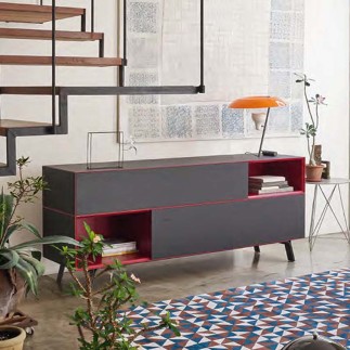 Domino In credenza modulare con profili a vista - Credenze e Madie - ISA Project