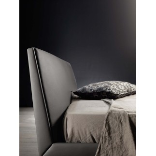 Letto contenitore imbottito in legno - Febo 3.0 - ISA Project