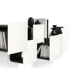 Modular wall storage - DPI 5 - Shelves and boiserie - ISA Project