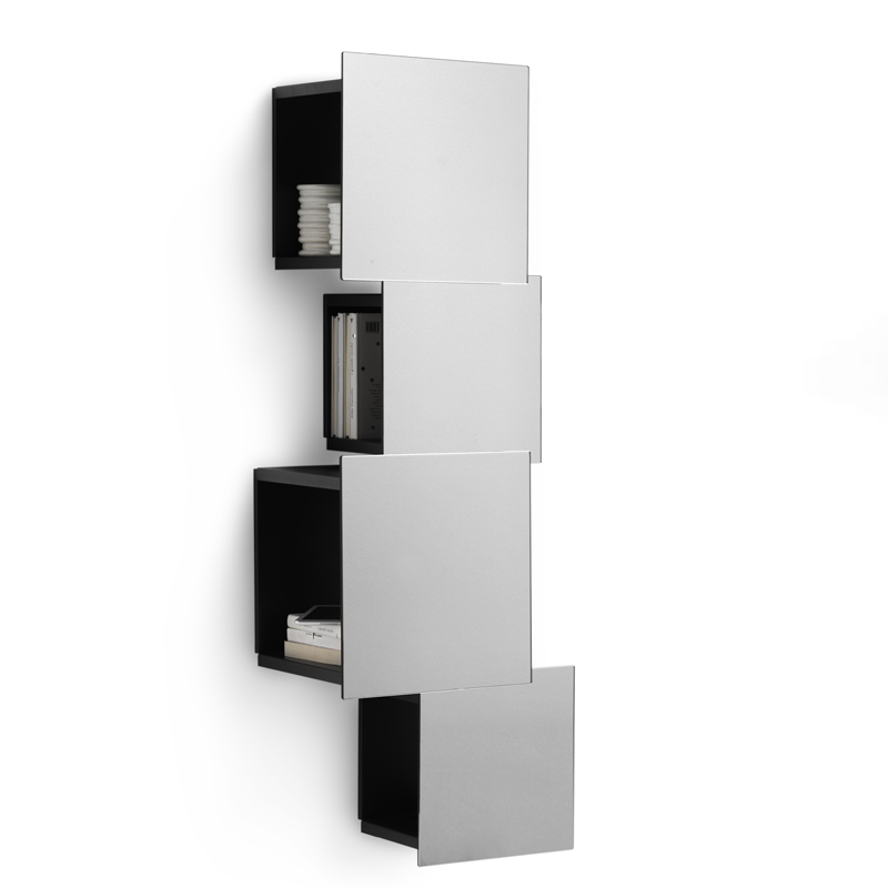 Modular wall storage - DPI 2 - Shelves and boiserie - ISA Project