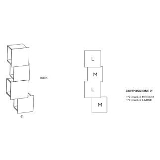 Modular wall storage - DPI 2