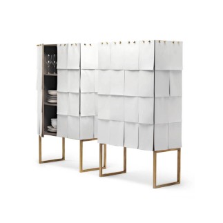 Notes mdf storage cabinet with sheets A4 cover - Coffee Tables - ISA Project