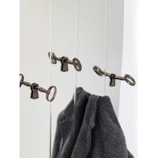 Wall-mounted mirror with coat hanger - Memories | Mogg