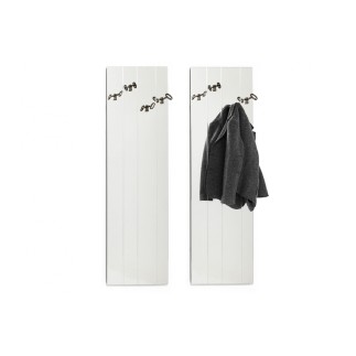 Wall-mounted mirror with coat hanger - Memories | Mogg