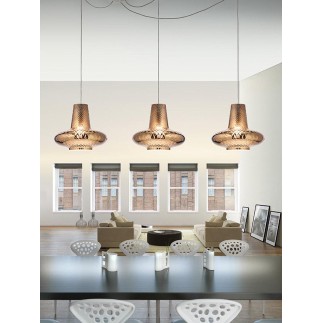 Suspension Lamp in Glass - Giulietta | IsaProject