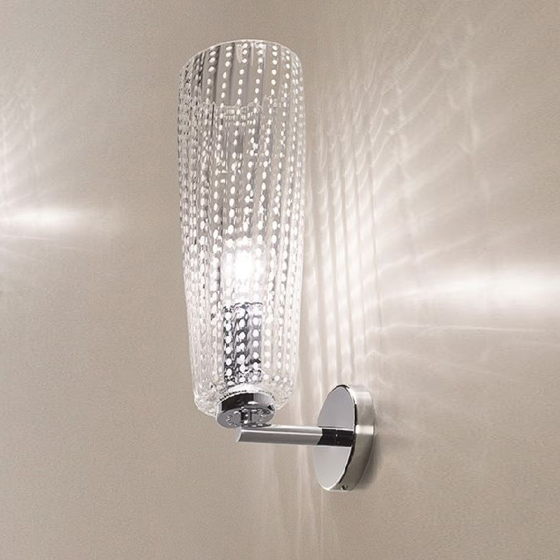 Perle wall lamp with glass lampshade - Wall lamps - IsaProject