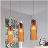 Suspension lamp with glass lampshade - Perle