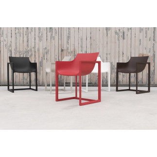 Chair with Armrests - Wall Street | Vondom