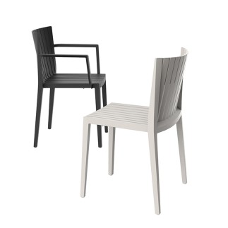 Stackable Chair in Polypropylene - Spritz | Vondom